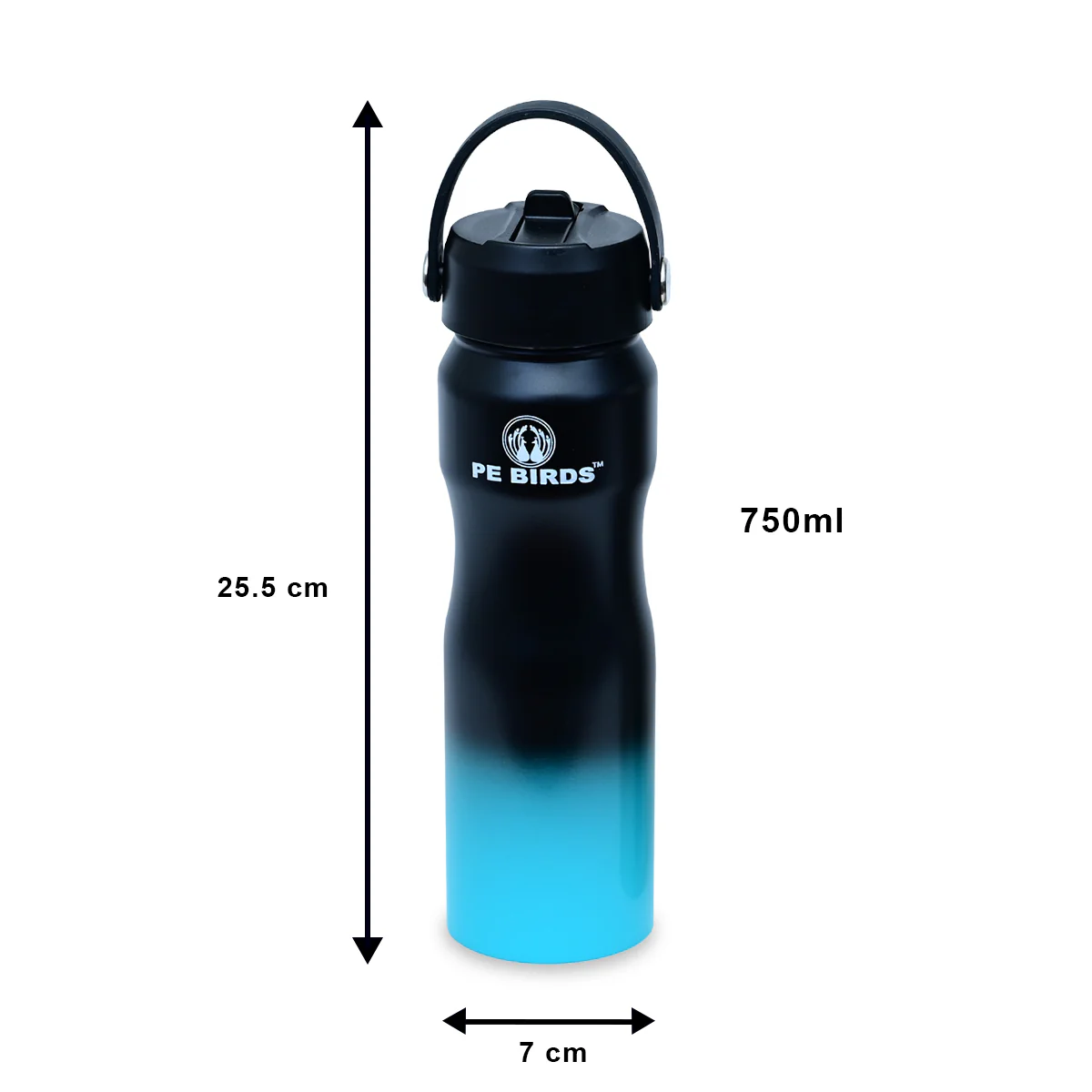 PEBIRDS PALTU Stainless Steel 750ml Sipper Bottle – BPA-Free - Image 5