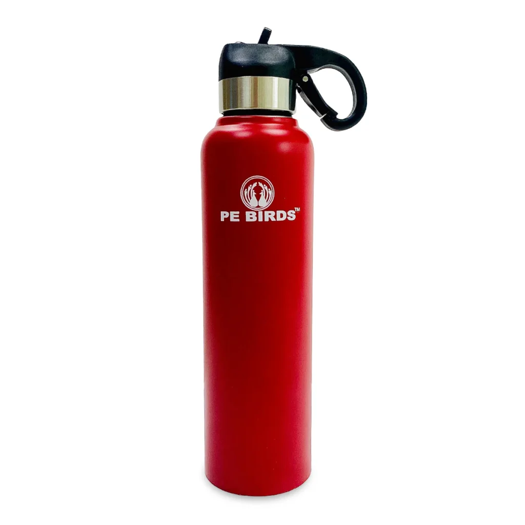 PEBIRDS PEPPY Stainless Steel Sipper Bottle 600ml – BPA-Free