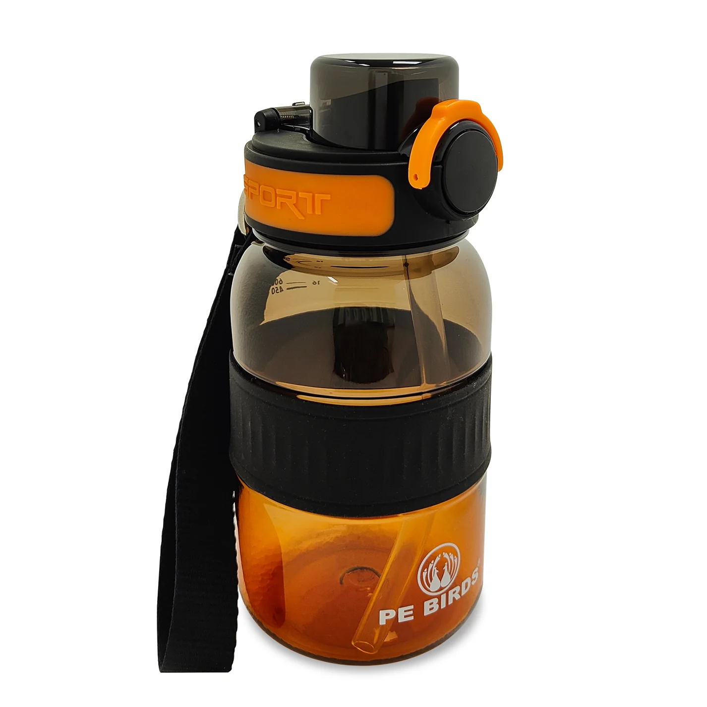 PEBIRDS Tritan Sports Water Bottles for Office, School, Gym Sipper Bottle for Adults Leakproof Durable BPA-Free Non-Toxic Bottles For Men & Women - Image 2