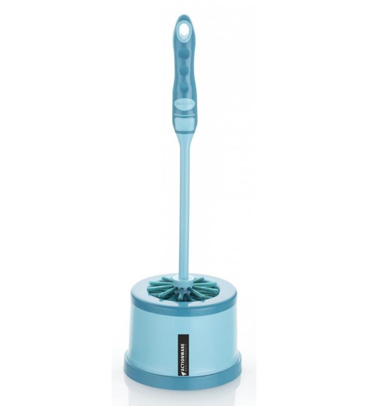 Bright Round Toilet Brush With Holder