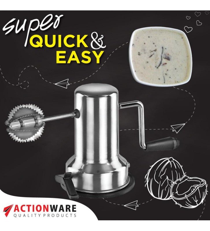 Coconut Scrapper (s.s. Vacuum Base)