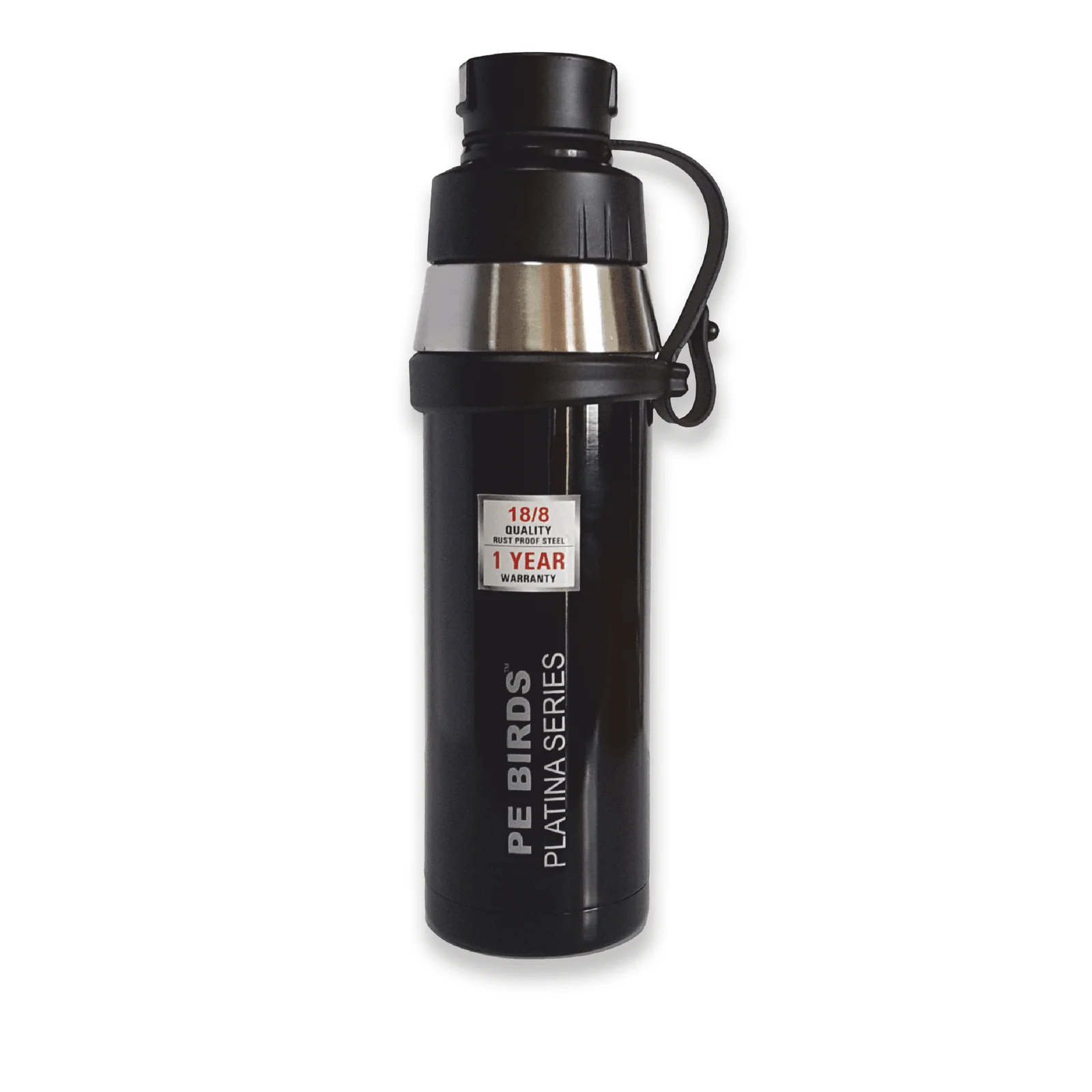 PE BIRDS Stainless Steel Marc Vacuum Flask Platina Series - Image 2
