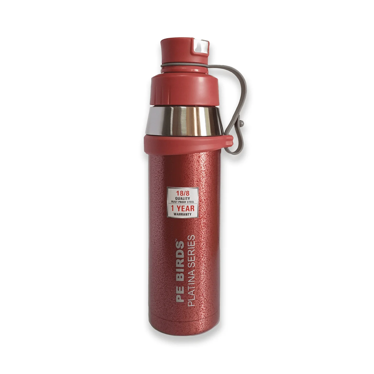 PE BIRDS Stainless Steel Marc Vacuum Flask Platina Series - Image 3