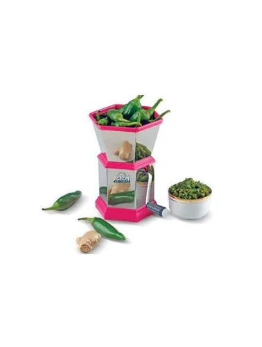 SS Chilly-N-Dry Hexagonal Fruit Cutter