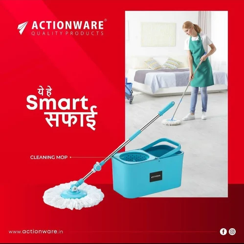 Stainless Steel, Plastic Magic Mop - Image 6