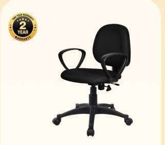 803 Cushion Chair — Black