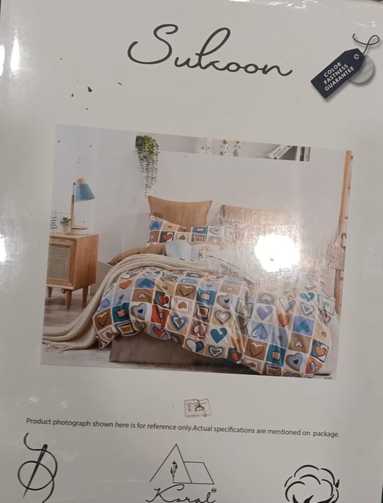 Bedsheet Sukoon 260X270
