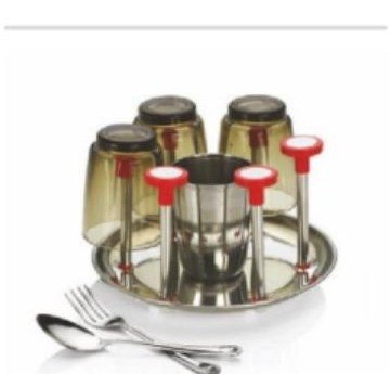 S.S. Glass & Spoon Stand (Popular)