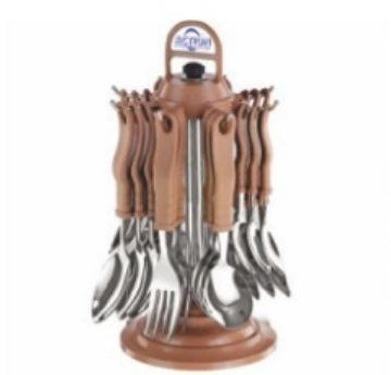 Standard Cutlery Set (Revolving - 24 Pcs.)