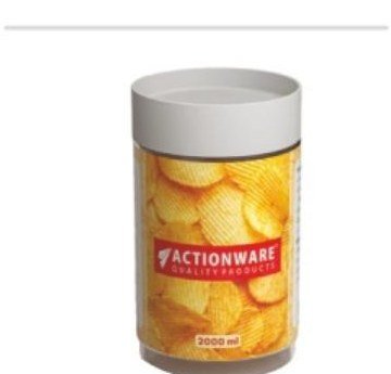 Stackable PET Jar 2000 ml.