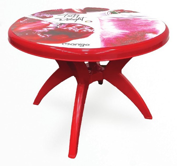 Casino Royale Strawberry Dining Table
