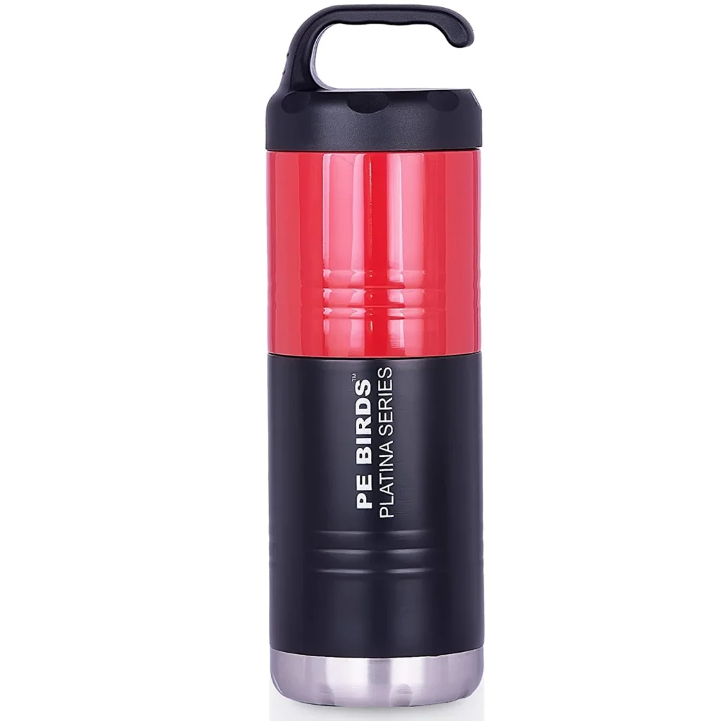 PE Birds Eat & Drink Multi Purpose Lunch Box 650 Ml(platina Series)