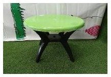 Resto Round Table (Double Colour) Cross Leg